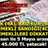ÖDEME BAŞVURULARI BAŞLADI
