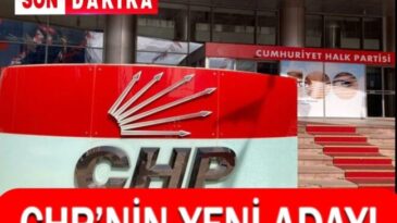 Yeni Aday Belli Oldu